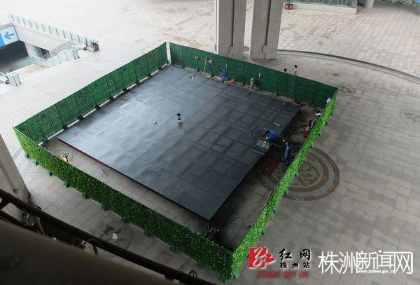 [株洲新闻网]株洲首家真冰滑冰场进驻神农城 下月底正式对外开放