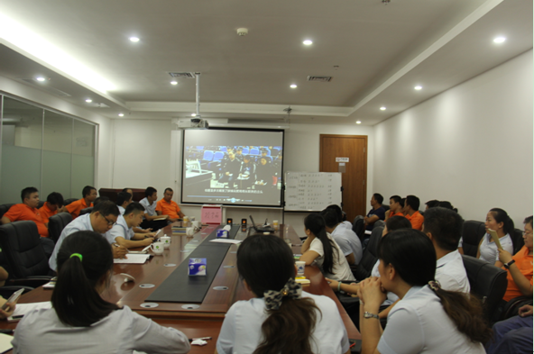 国投健宁组织观看廉政教育纪录片