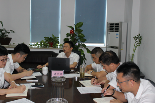 许志汉莅临洗水园公司进行专题授课