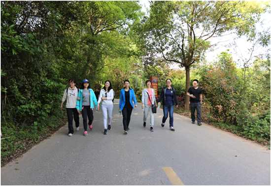 公司组织开展2018年职工春游暨趣味登山比赛活动