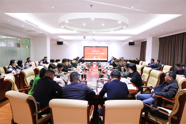 株洲国投集团召开3月生产经营工作调度会